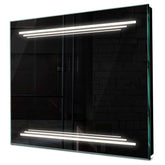 Specchio LED Quadrato | Controllo tramite interruttore a muro | Luce bianca neutra - Reyze Serie Salono Modello 7